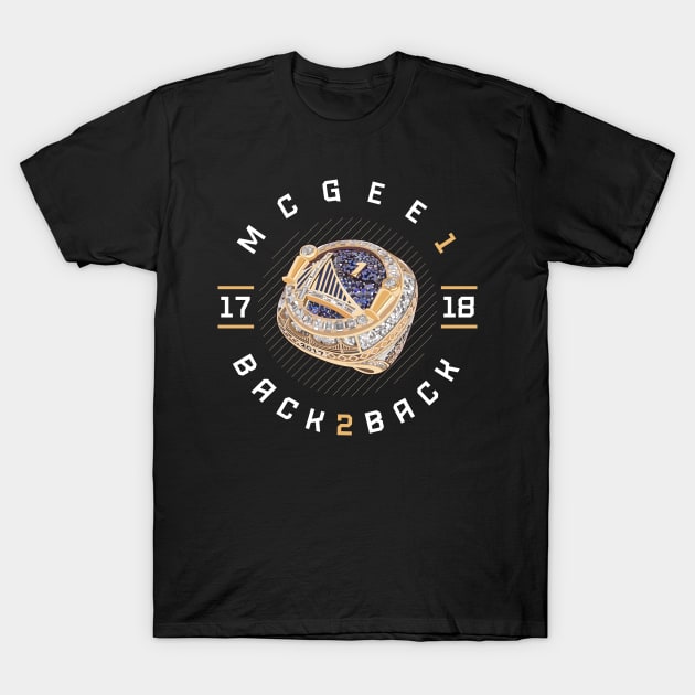 JaVale McGee 1 Back 2 Back Championship Ring 2017 18 Javale
